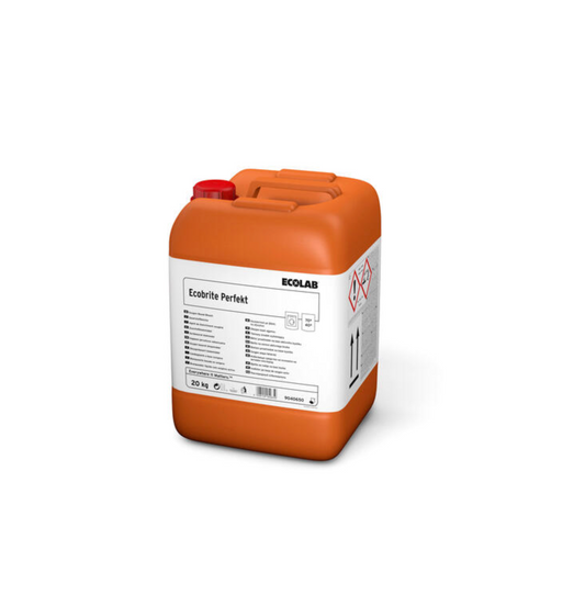 Agent blanchiment liquide oxygéné Ecobrite Perfekt – 20 kg – Ecolab