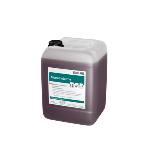 Détergent autolaveuse alcalin Neomax Industrie – 10 kg – Ecolab