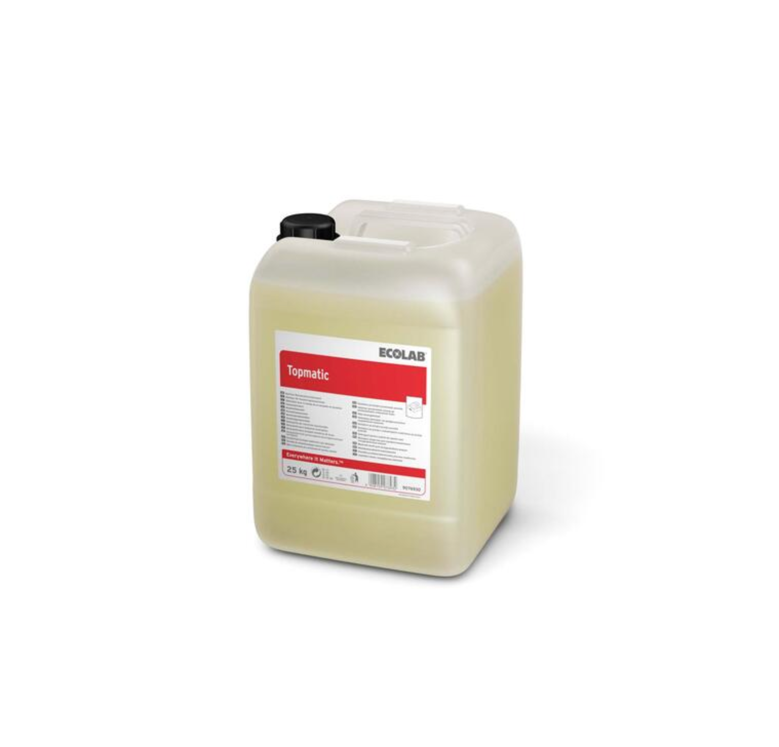 Détergent liquide vaisselle machine Topmatic – 25 kg – Ecolab