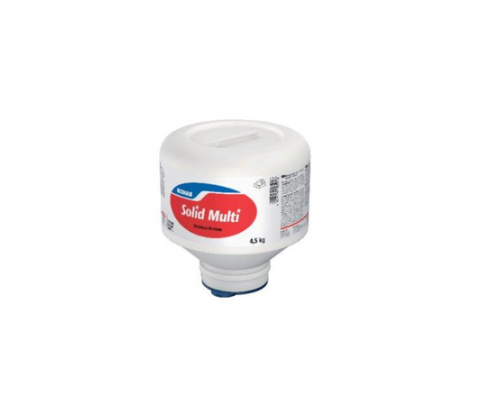 Détergent solide vaisselle eau mi-dure Solid Multi – 4,5 kg (x4) – Ecolab