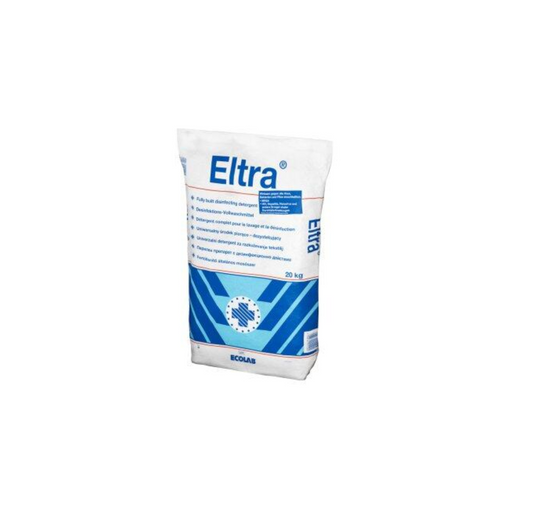 Lessive poudre désinfectante Eltra – 20 kg – Ecolab