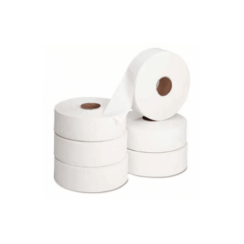 Papier toilette Maxi Jumbo 300 m Techline 2 plis – pack de 6 rouleaux